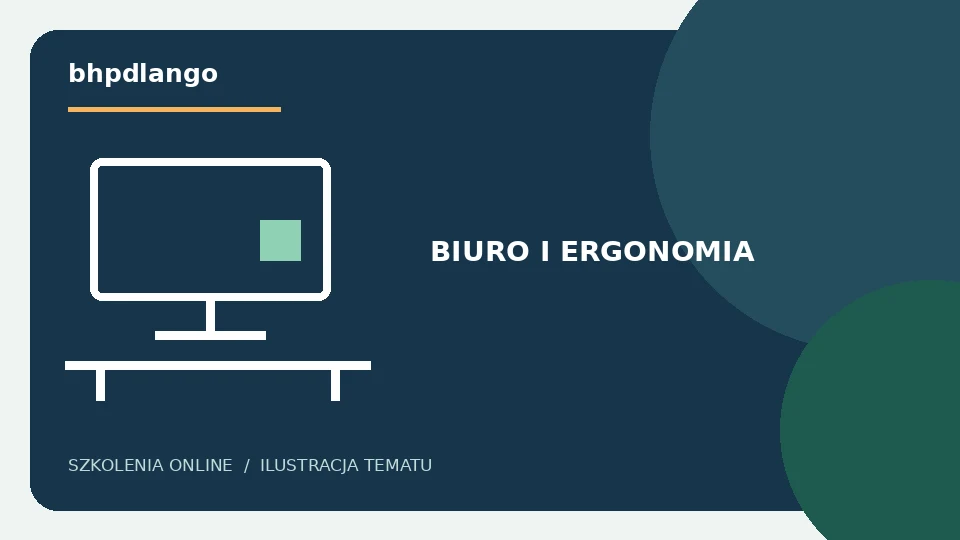 Ilustracja tematu szkolenia: biuro
