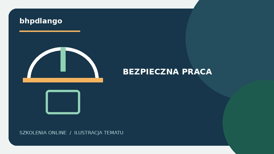 Ilustracja tematu szkolenia: robotnicze