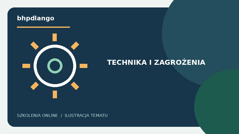 Ilustracja tematu szkolenia: techniczne