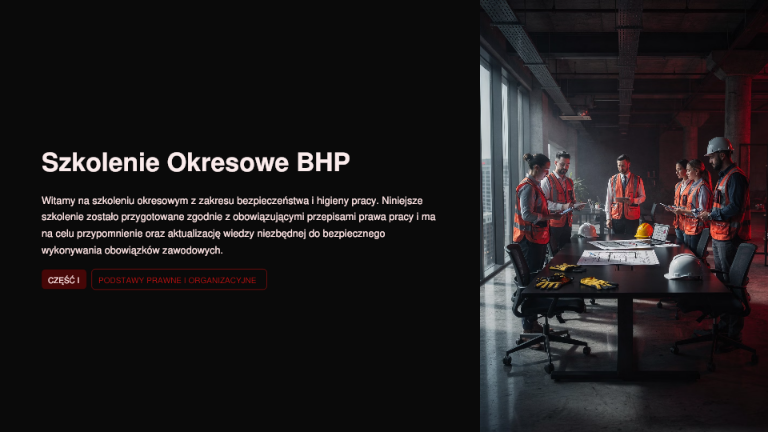 BHP — część 1, przykładowy slajd 1