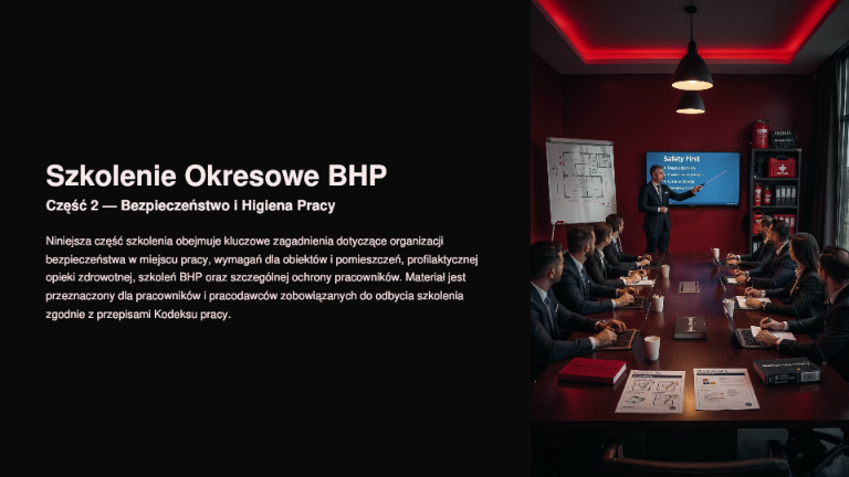BHP — część 2, przykładowy slajd 1